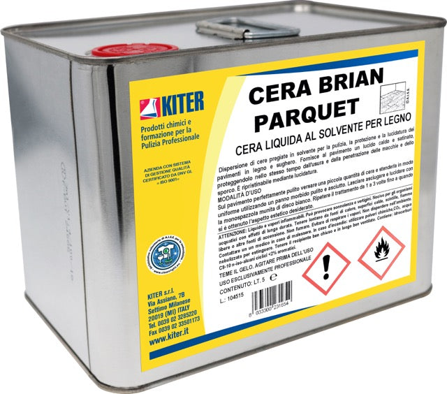 CERA BRIAN Emulsione lucidabile a base di cere pregiate per marmi e graniti