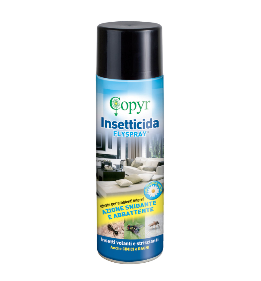 FLYSPRAY® Insetticida aerosol a base di Piretro