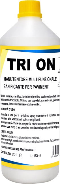 TRI ON - Lavaincera spray cleaner igienizzante multifunzionale