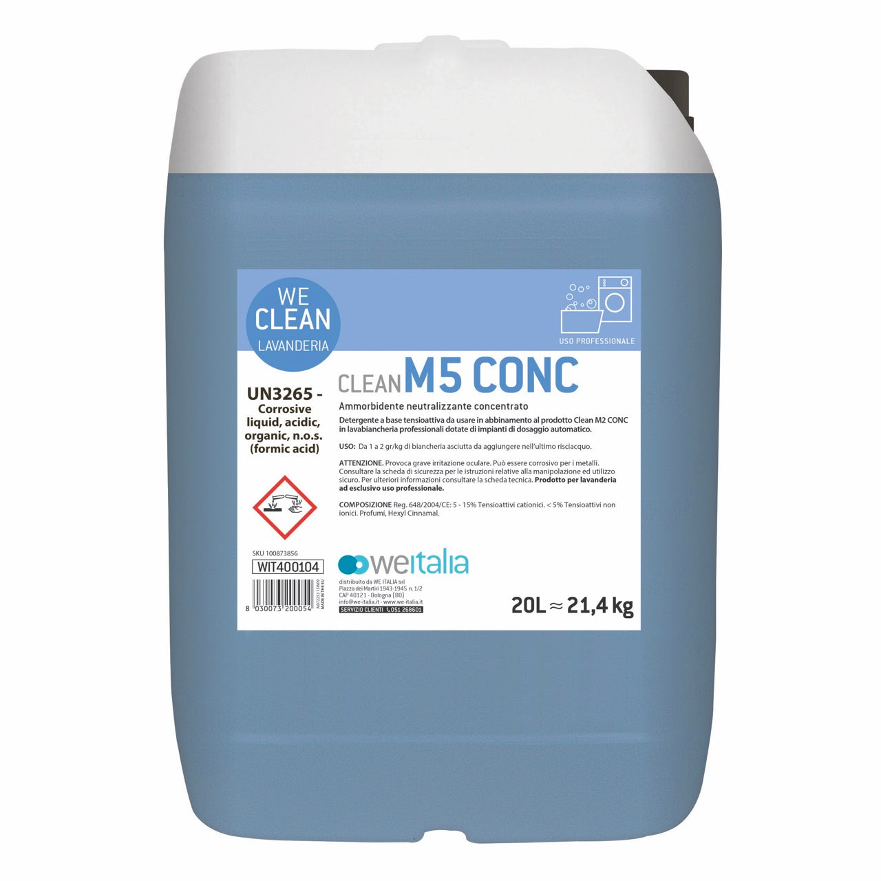 We Clean M5 CONC - Ammorbidente Neutralizzante