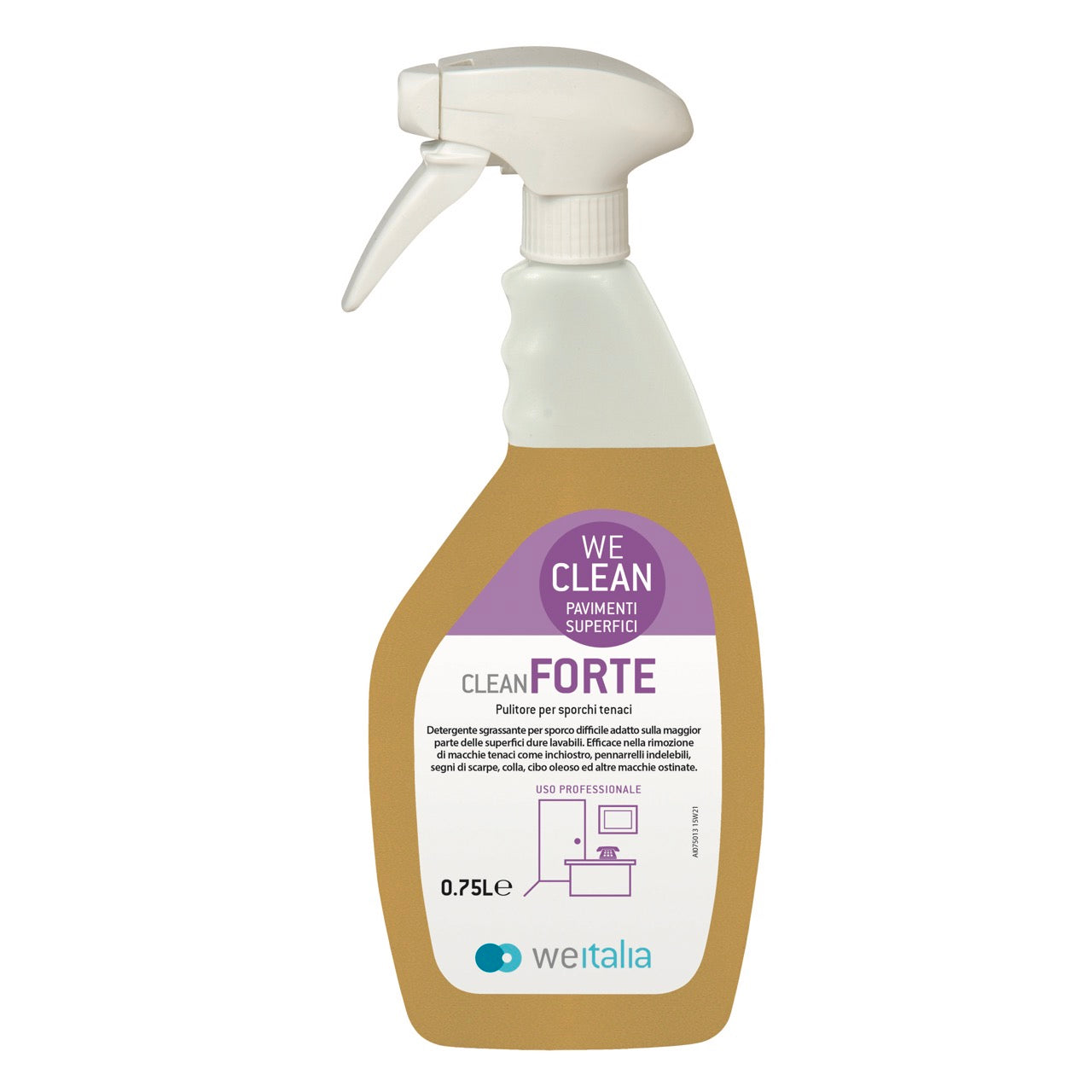 WE CLEAN FORTE (bollino OFFICE in etichetta) - Sgrassante superfici