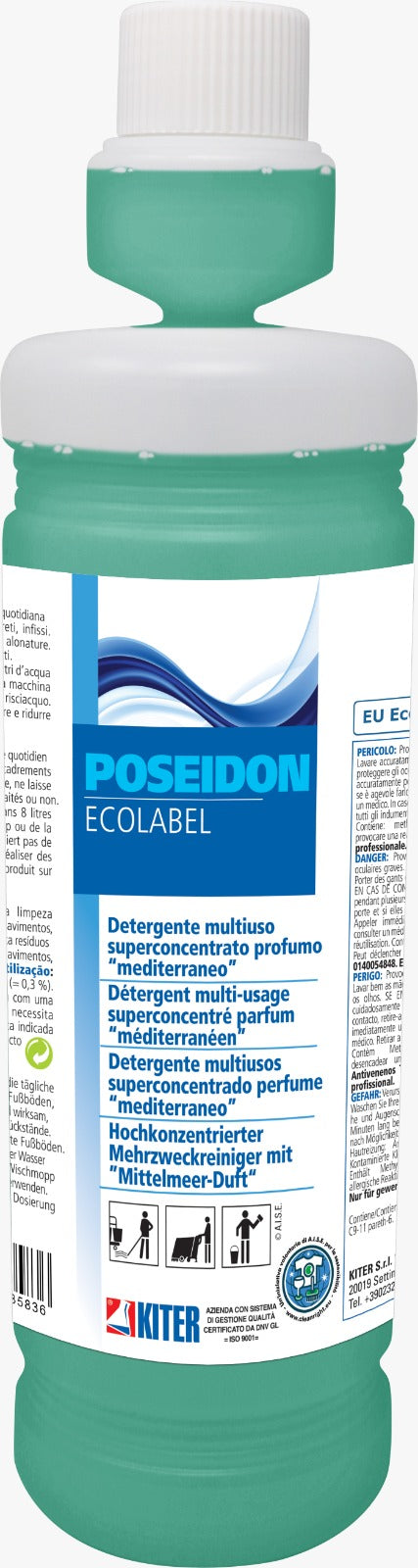 POSEIDON - Detergente multiuso superconcentrato ECOLABEL