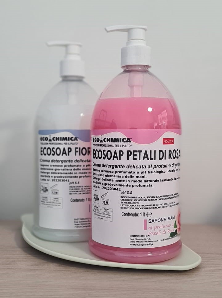 SAPONE MANOS ROSA LT. 1
