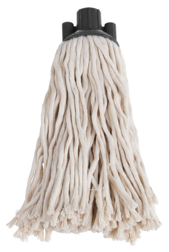 MASTER LUX GR.400 - ricambio in cotone filato grosso, con attacco in plastica con filetto universale