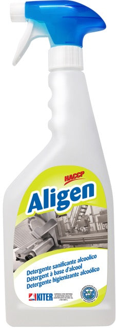 ALIGEN - Sgrassante igienizzante universale alcoolico autoasciugante