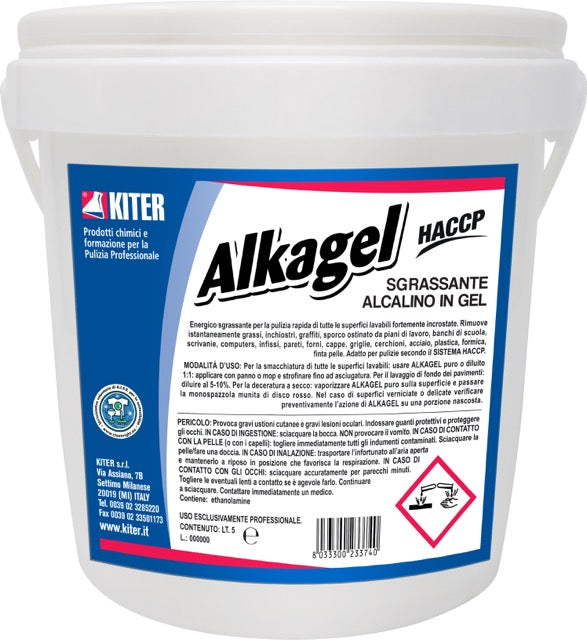 ALKAGEL - Disincrostante alcalino in gel