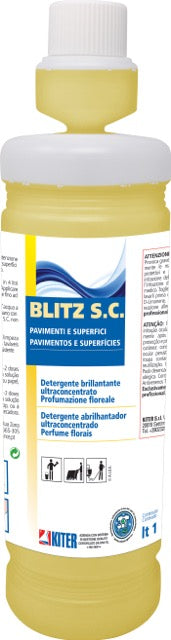 BLITZ S.C. - Detergente neutro superconcentrato senza risciacquo
