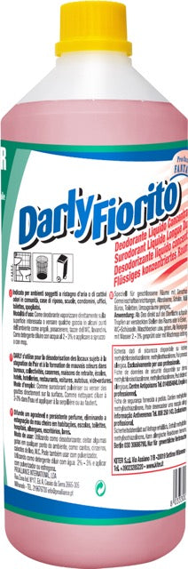 DARLY FIORITO - Deodorante liquido concentrato per ambienti. Profumazione
