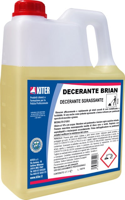 DECERANTE BRIAN - Detergente decerante sgrassante