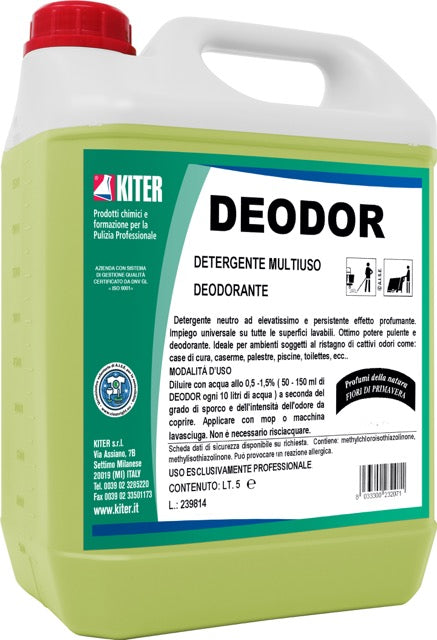 DEODOR - Detergente neutro multiuso ad elevato effetto profumante
