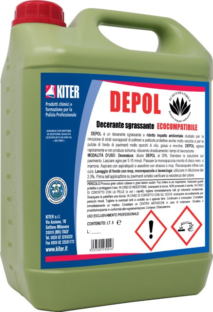 DEPOL - Decerante sgrassante ECOCOMPATIBILE