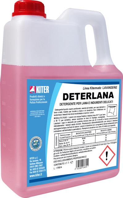 DETERLANA - Detergente per indumenti delicati