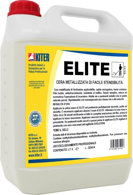 ELITE - Cera metallizzata acrilica autolucidante di facile applicazione e stendibilità