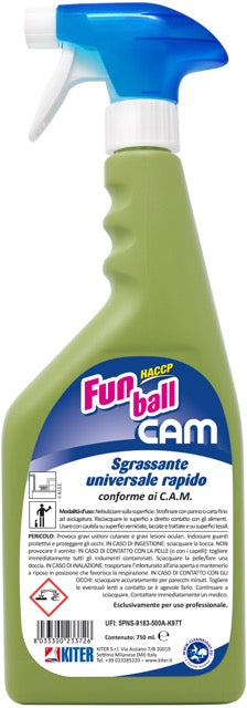 FUN BALL CAM - Sgrassante universale rapido
