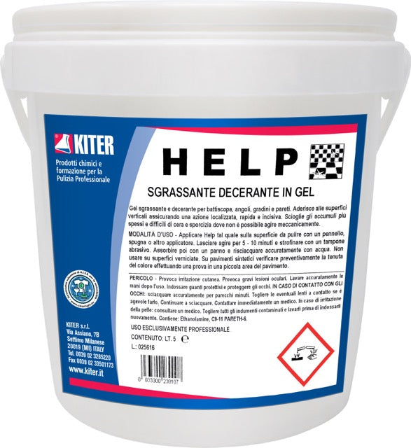 HELP - Gel decerante e sgrassante per superfici verticali