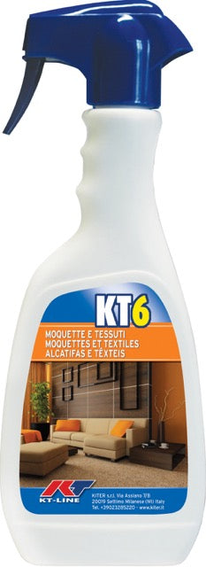 KT6 - Smacchiatore igienizzante rapido per moquette e tessuti