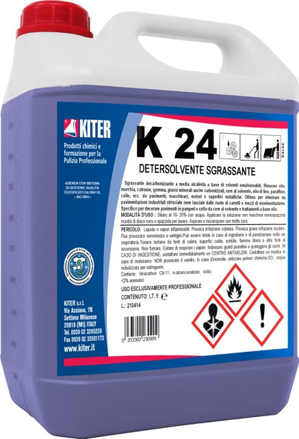 K24 - Detersolvente sgrassante emulsionabile