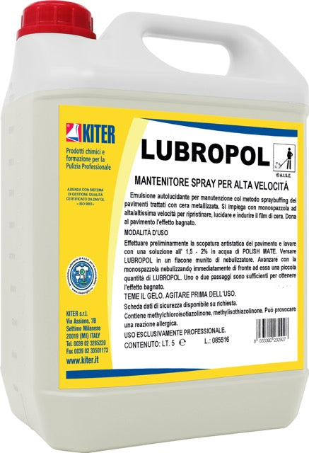 LUBROPOL - Manutentore spray per alta velocità