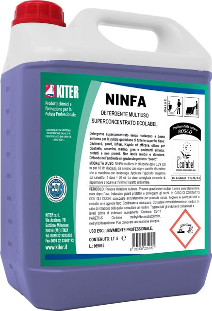 NINFA - Detergente multiuso superconcentrato ECOLABEL