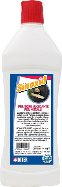 SINOXID - Pulitore lucidante per metalli teneri