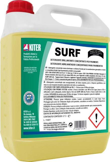 SURF - Detergente brillantante concentrato per pavimenti