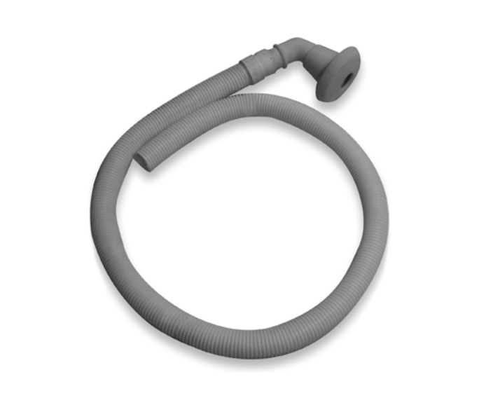 Tubo per riempimento secchi, lunghezza 150 cm