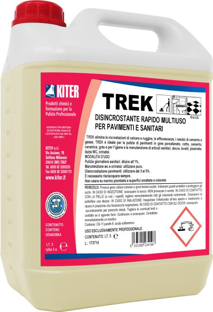 TREK - Disincrostante rapido multiuso per pavimenti e sanitari