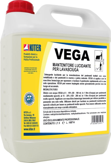 VEGA - Lavaincera senza accumulo per lavasciuga