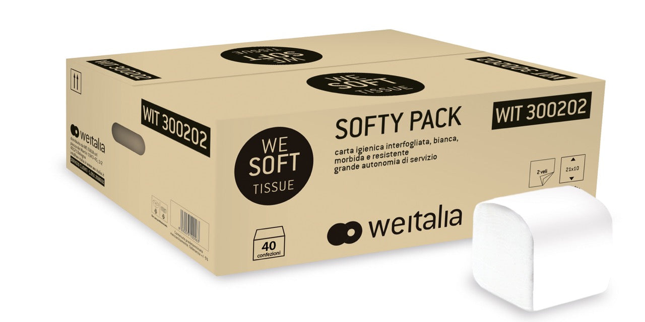 SOFTYPACK | CARTA IGIENICA INTERFOGLIATA