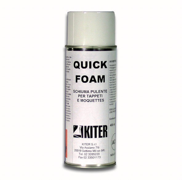 QUICK FOAM - Schiuma attiva Aerosol per moquette e tappeti