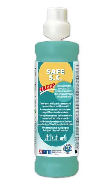 SAFE S.C. - Sgrassante neutro ultraconcentrato