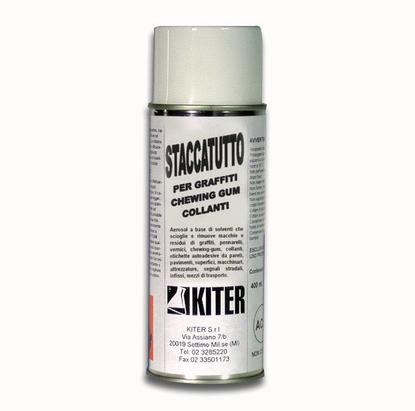 STACCATUTTO - Per graffiti, chewing-gum, collanti