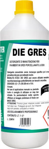 DIE GRES - Detergente di manutenzione con effetto anticalcare per pavimenti in gres porcellanato lucido