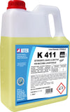 K411 Detergente liquido concentrato clorattivo per macchine lavastoviglie