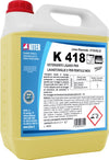 K418 Detergente liquido concentrato per macchine lavastoviglie professionali