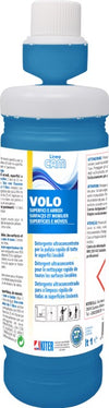 VOLO - Detergente ultraconcentrato per la pulizia rapida di tutte le superfici lavabili e i vetri