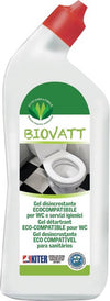 BIOVATT - Gel disincrostante ECOCOMPATIBILE per la pulizia di fondo di WC e servizi igienici