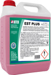 EST PLUS - Detergente concentrato multifunzionale per la manutenzione quotidiana di pavimenti, rubinetterie e sanitari in sale da bagno e toilettes