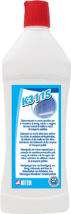 K3115 - Disincrostante in crema specifico per la rimozione di calcare, smog e ruggine dai vetri esterni di edifici e mezzi di trasporto pubblico